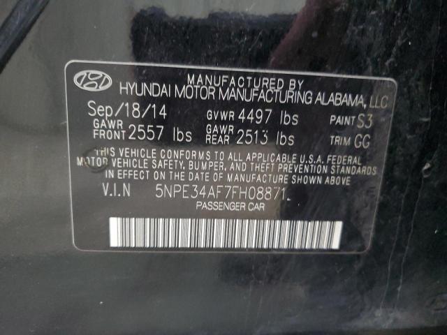 2015 HYUNDAI SONATA SPO 5NPE34AF7FH088712