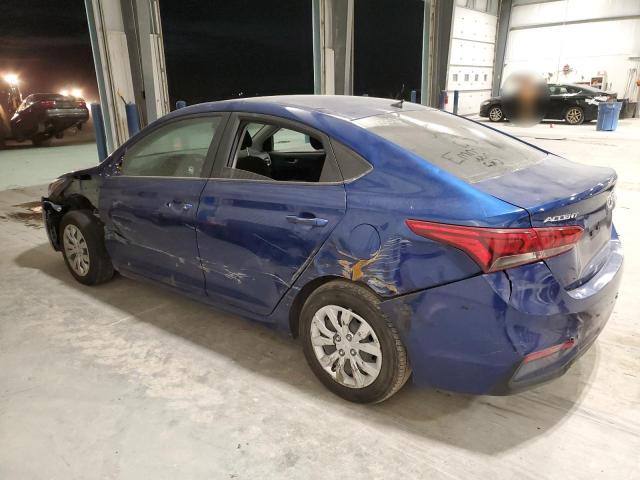 HYUNDAI ACCENT SE 2021 blue  gas 3KPC24A61ME144008 photo #3