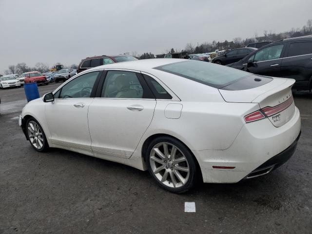 LINCOLN MKZ HYBRID 2016 white  hybrid engine 3LN6L2LU1GR606053 photo #3