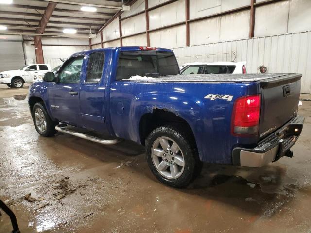 GMC SIERRA K15 2013 blue 4dr ext flexible fuel 1GTR2VE74DZ139263 photo #3