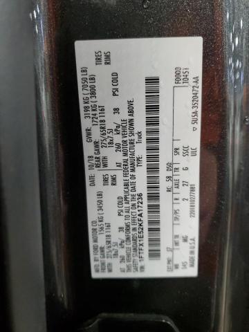 2019 FORD F150 SUPER - 1FTFX1E52KFA17236