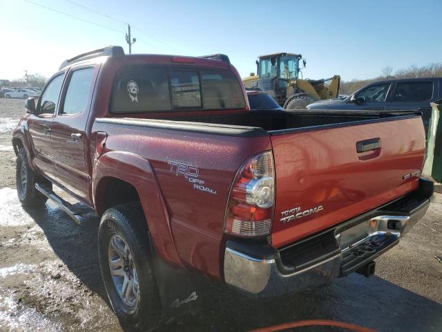 TOYOTA TACOMA DOU 2007 red  gas 5TELU42N17Z347879 photo #3