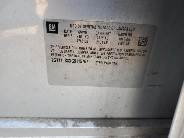 2016 CHEVROLET IMPALA LT - 2G1115S3XG9115767