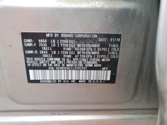 2018 SUBARU OUTBACK 3. - 4S4BSENC3J3293262