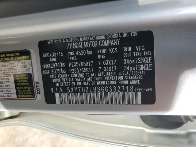 2016 HYUNDAI 260 5XYZU3LB8GG332718