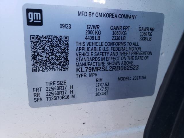 2024 CHEVROLET TRAILBLAZE - KL79MRSL2RB062523