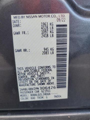 2023 NISSAN ALTIMA S - 1N4BL4BV2PN306426
