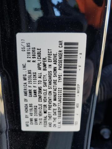 2018 ACURA TLX ADVANC 19UUB2F77JA002322