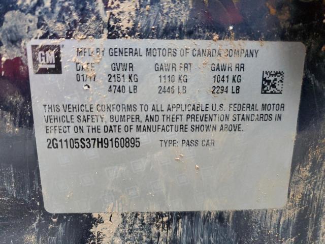 2017 CHEVROLET IMPALA LT - 2G1105S37H9160895