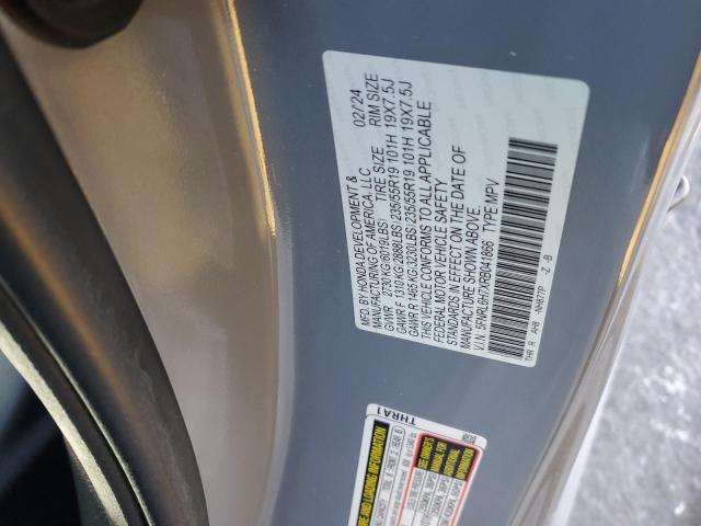 2024 HONDA ODYSSEY SP 5FNRL6H7XRB041866