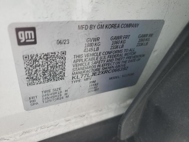 2024 CHEVROLET TRAX 2RS KL77LJE2XRC066392