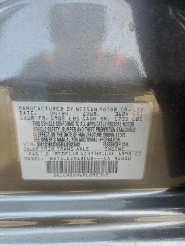 2024 NISSAN VERSA S - 3N1CN8DV6RL892342