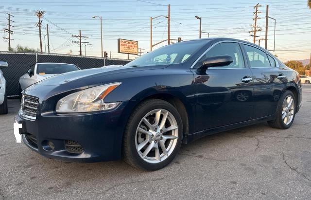 NISSAN MAXIMA S 2010 blue sedan 4d gas 1N4AA5AP1AC875085 photo #3