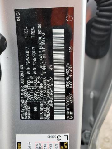 2023 TOYOTA 4RUNNER SE - JTEPU5JR5P6152839
