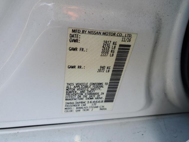 2017 NISSAN ALTIMA 2.5 - 1N4AL3AP8HC164668