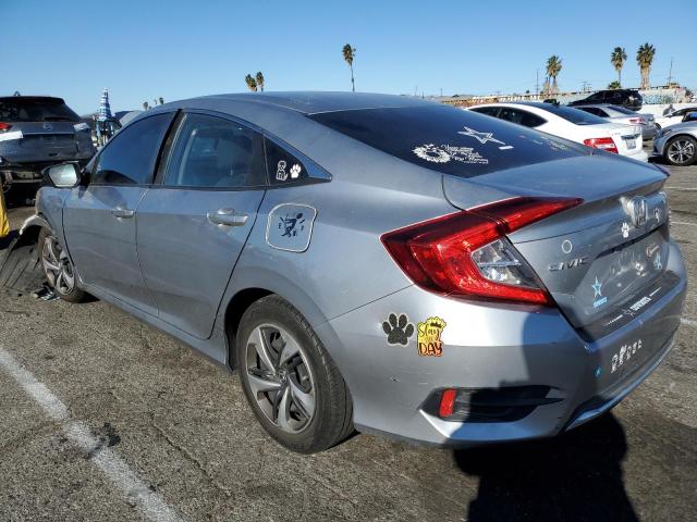 HONDA CIVIC LX 2020 silver  gas 2HGFC2F65LH536565 photo #3