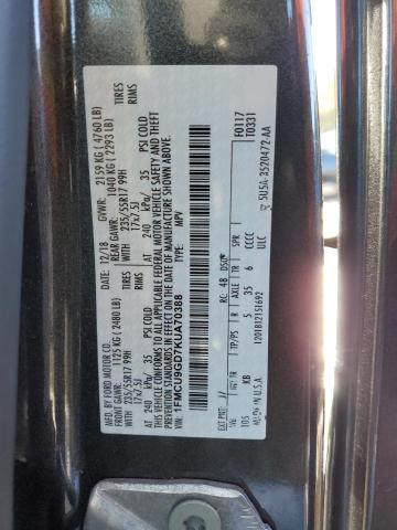 2019 FORD ESCAPE SE - 1FMCU9GD7KUA70388