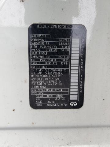 2019 INFINITI QX50 ESSEN - 3PCAJ5M36KF112874