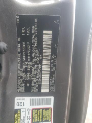 2015 TOYOTA SIENNA XLE - 5TDYK3DC2FS573393