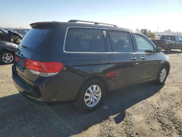 HONDA ODYSSEY EX 2008 black sports v gas 5FNRL38788B028613 photo #4