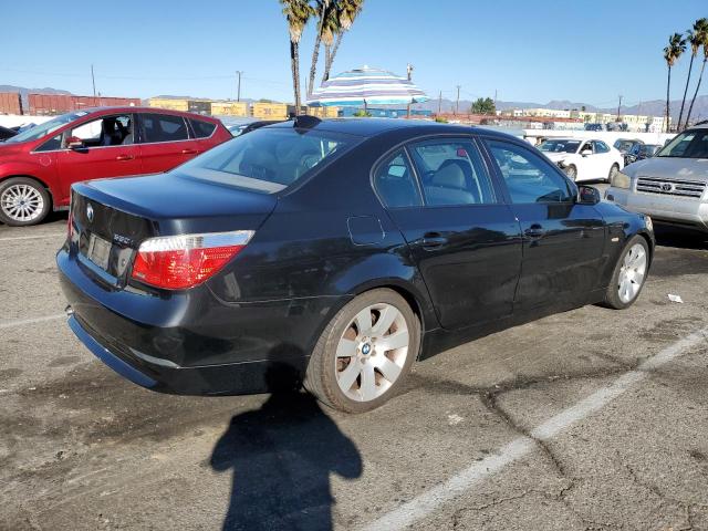 BMW 530 I 2005 black  gas WBANA73595B814532 photo #4