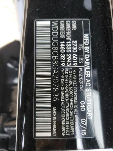 2016 MERCEDES-BENZ S 550 - WDDUG8CB8GA207836