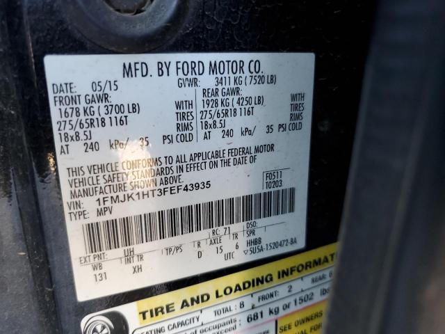 2015 FORD EXPEDITION - 1FMJK1HT3FEF43935