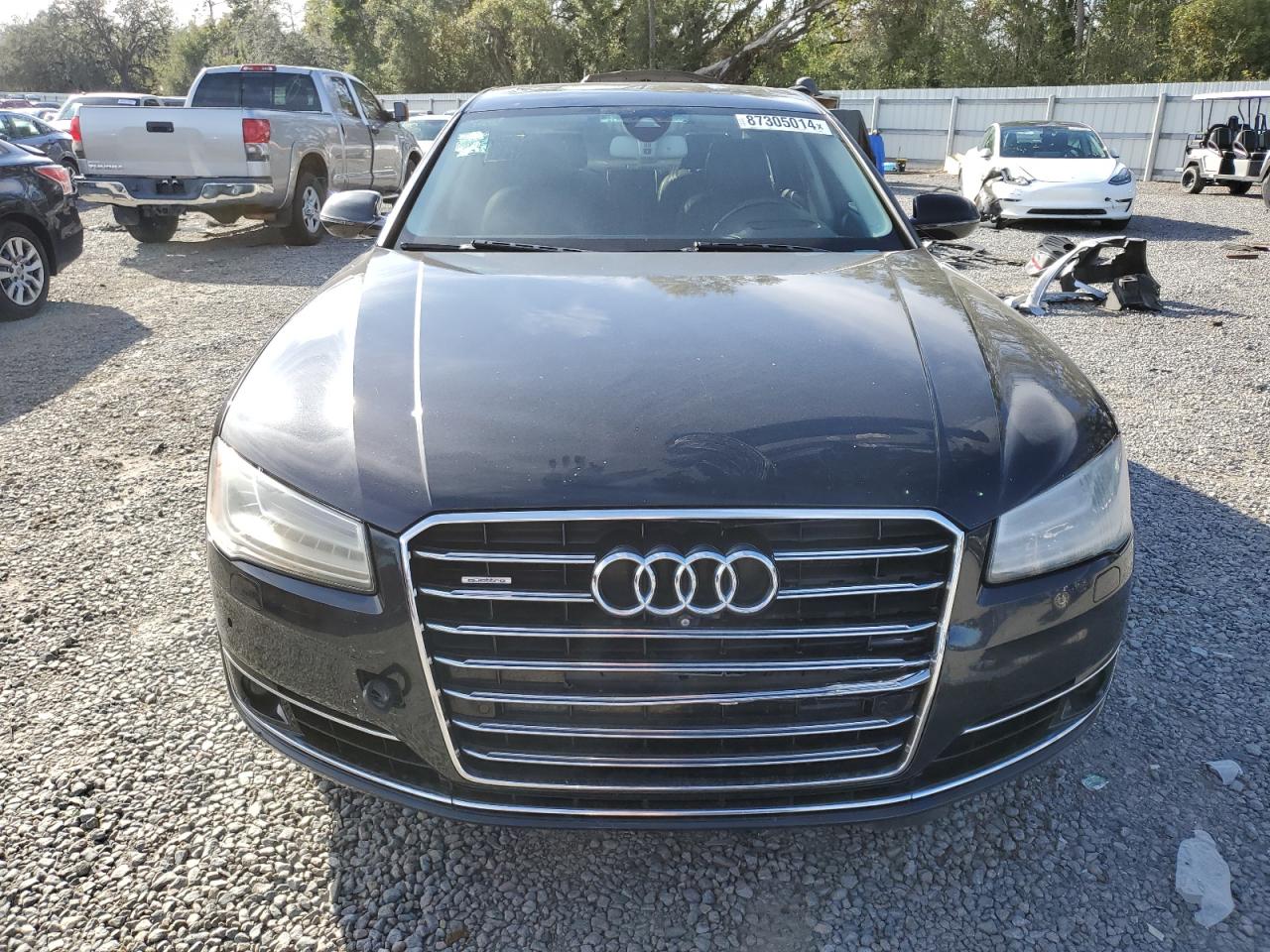 Lot #3056289398 2015 AUDI A8 L QUATT