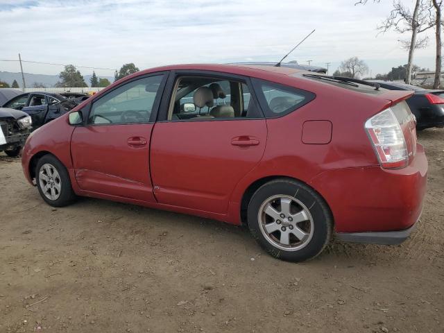 TOYOTA PRIUS 2008 red  hybrid engine JTDKB20U983394514 photo #3