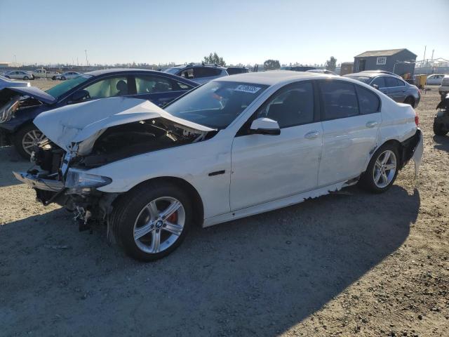 BMW 528 I 2015 white  gas WBA5A5C53FD516102 photo #1