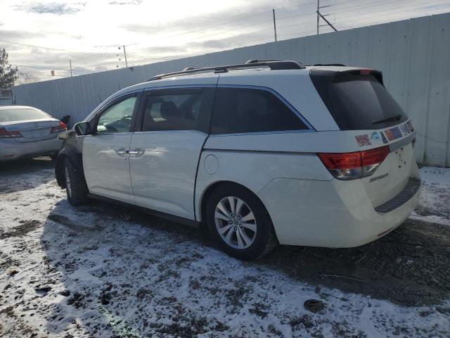 HONDA ODYSSEY EX 2014 white  gas 5FNRL5H67EB032151 photo #3