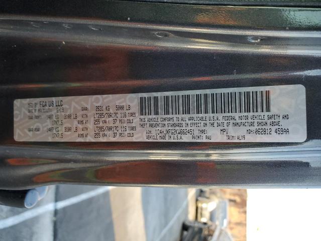2019 JEEP WRANGLER U 1C4HJXFG2KW662451