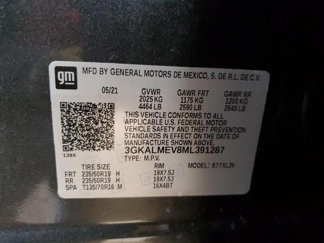 2021 GMC TERRAIN SL - 3GKALMEV8ML391287
