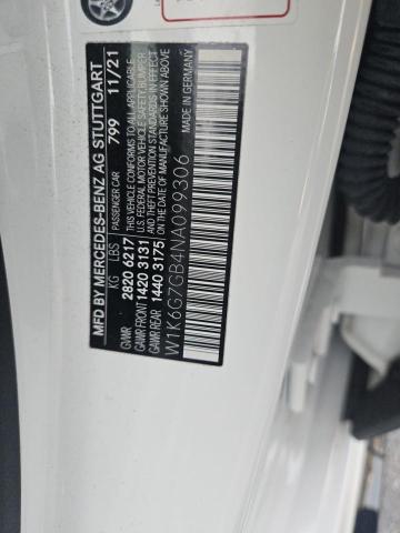 2022 MERCEDES-BENZ S 580 4MAT - W1K6G7GB4NA099306