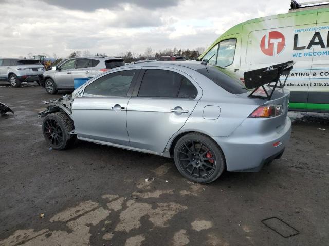 MITSUBISHI LANCER EVO 2014 silver  gas JA32W8FVXEU000210 photo #3