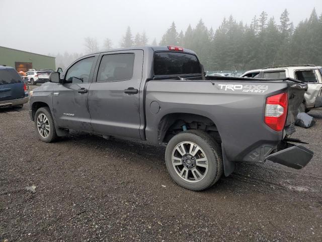 TOYOTA TUNDRA CRE 2018 gray  gas 5TFDY5F1XJX740221 photo #3