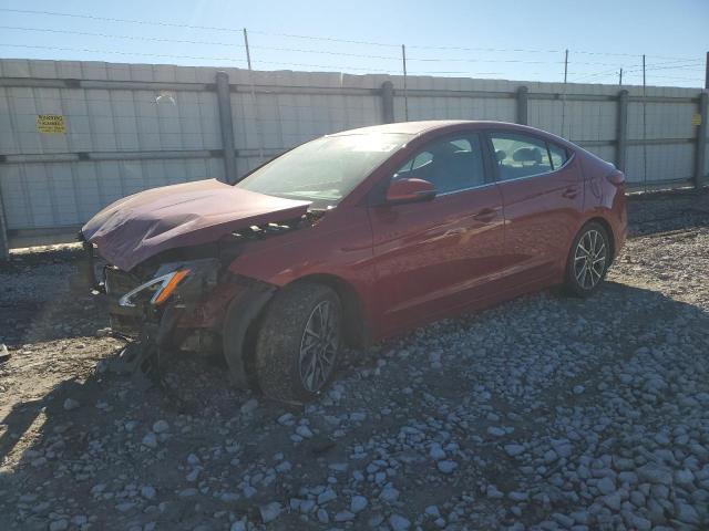 HYUNDAI ELANTRA SE 2020 red  gas KMHD84LF6LU915154 photo #1
