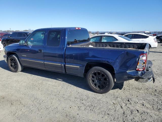 CHEVROLET SILVERADO 2002 blue  gas 2GCEC19V921248207 photo #3