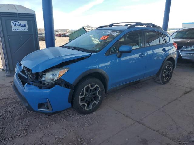 SUBARU CROSSTREK 2016 blue  gas JF2GPABC1G8319153 photo #1