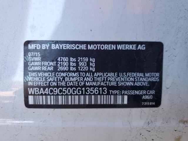 2016 BMW 428 XI GRA - WBA4C9C50GG135613
