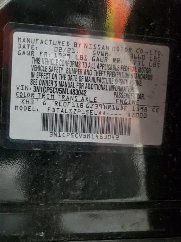 2021 NISSAN KICKS SV - 3N1CP5CV5ML483042