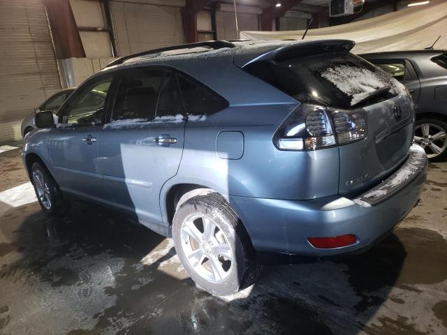 LEXUS RX 400H 2008 blue  hybrid engine JTJHW31UX82040250 photo #3