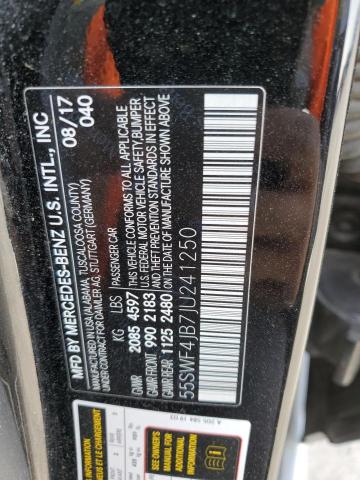 2018 MERCEDES-BENZ C 300 55SWF4JB7JU241250