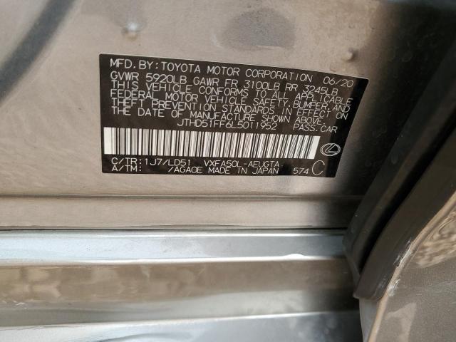 2020 LEXUS LS 500 BAS JTHD51FF6L5011952