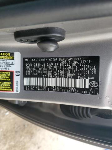 2016 TOYOTA COROLLA L - 2T1BURHE6GC565421