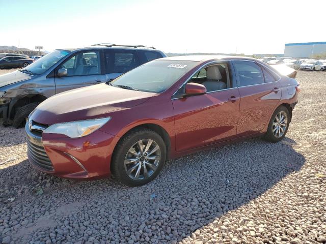 TOYOTA CAMRY LE 2017 red sedan 4d gas 4T1BF1FK3HU664993 photo #1