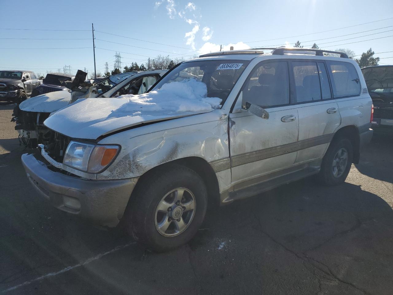  Salvage Toyota Land Cruis