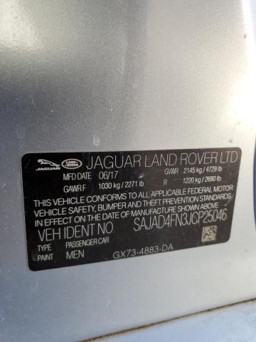 2018 JAGUAR XE PREMIUM SAJAD4FN3JCP25046