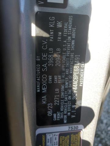 2023 KIA FORTE GT - 3KPF44AC6PE681491
