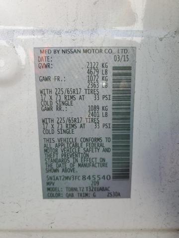 2015 NISSAN ROGUE S - 5N1AT2MV3FC845540
